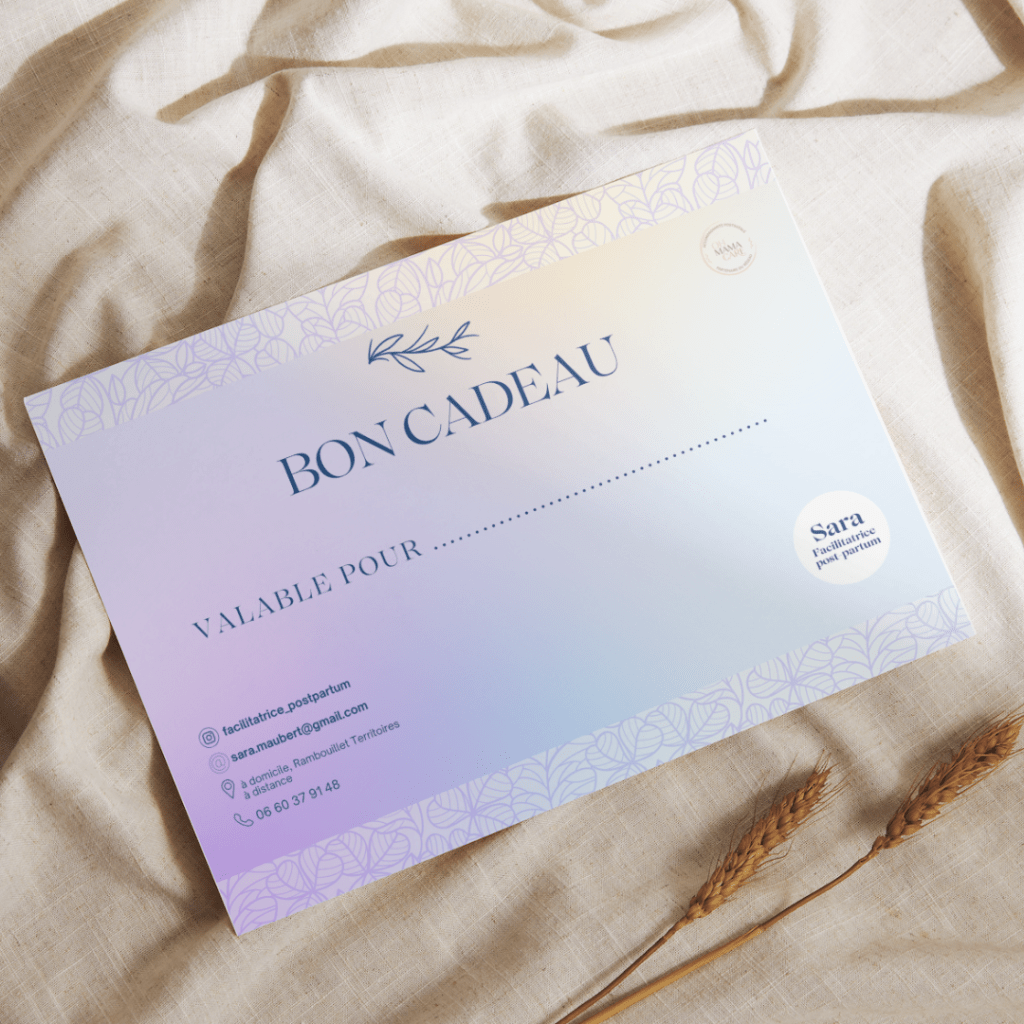 Bon cadeau de naissance